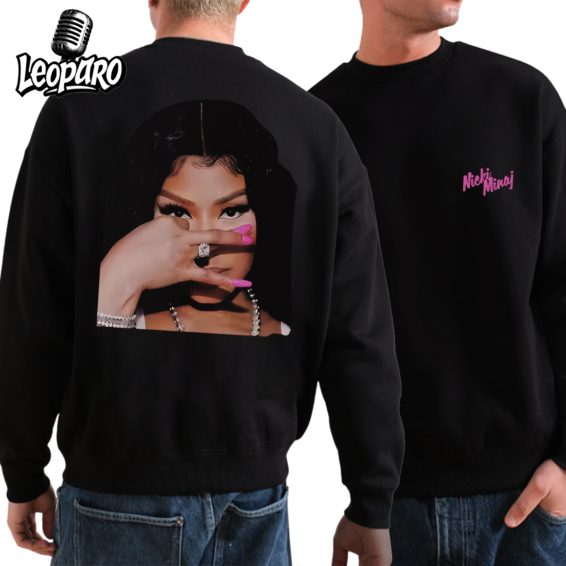 Nicki Minaj Big Face Sweatshirt