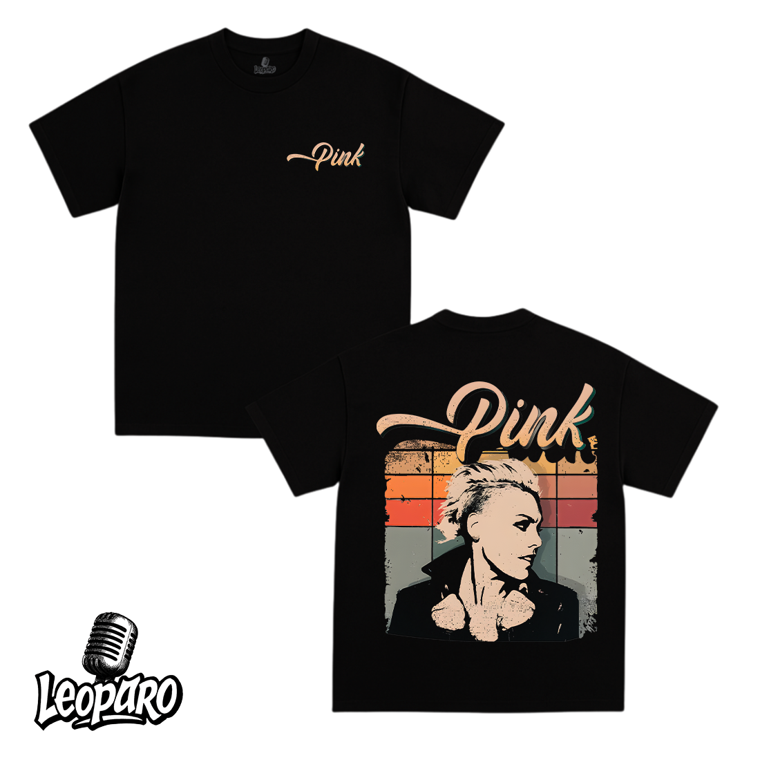 Pink Vintage Graphic Tee