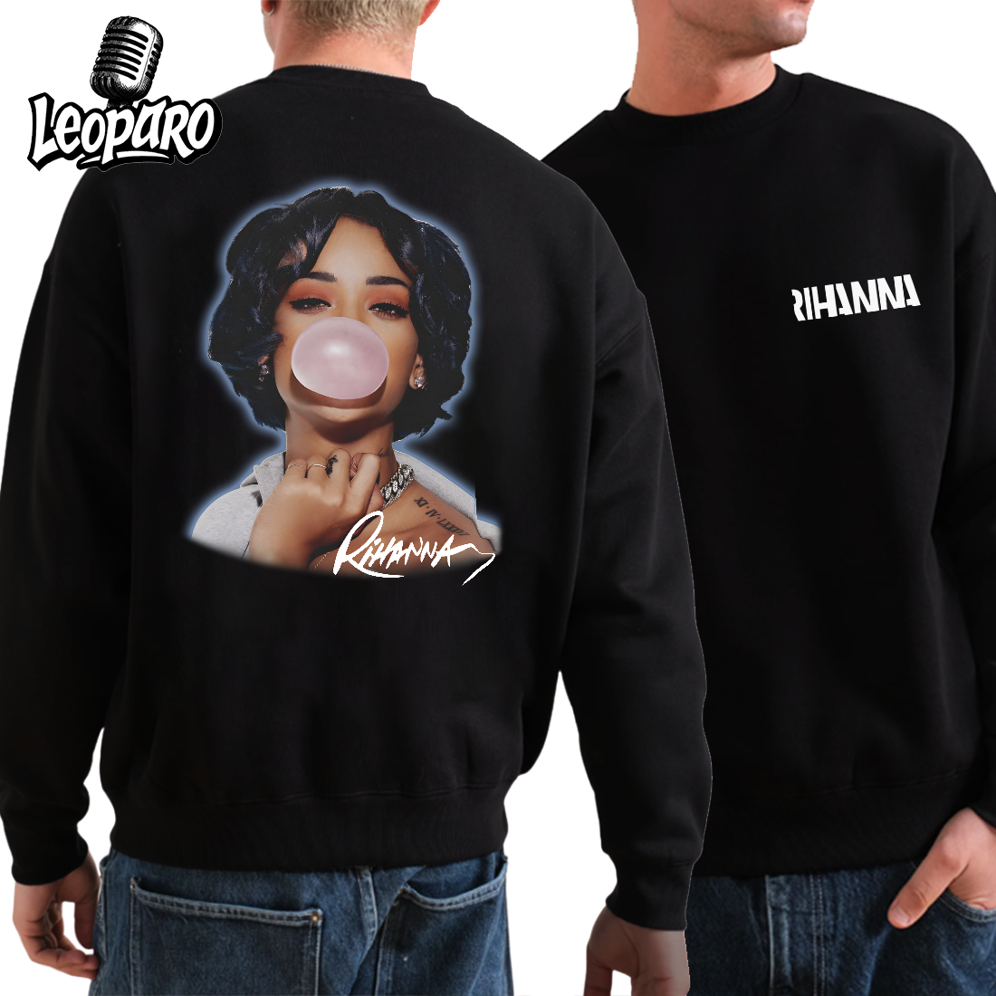 Rihanna Big Face Sweatshirt
