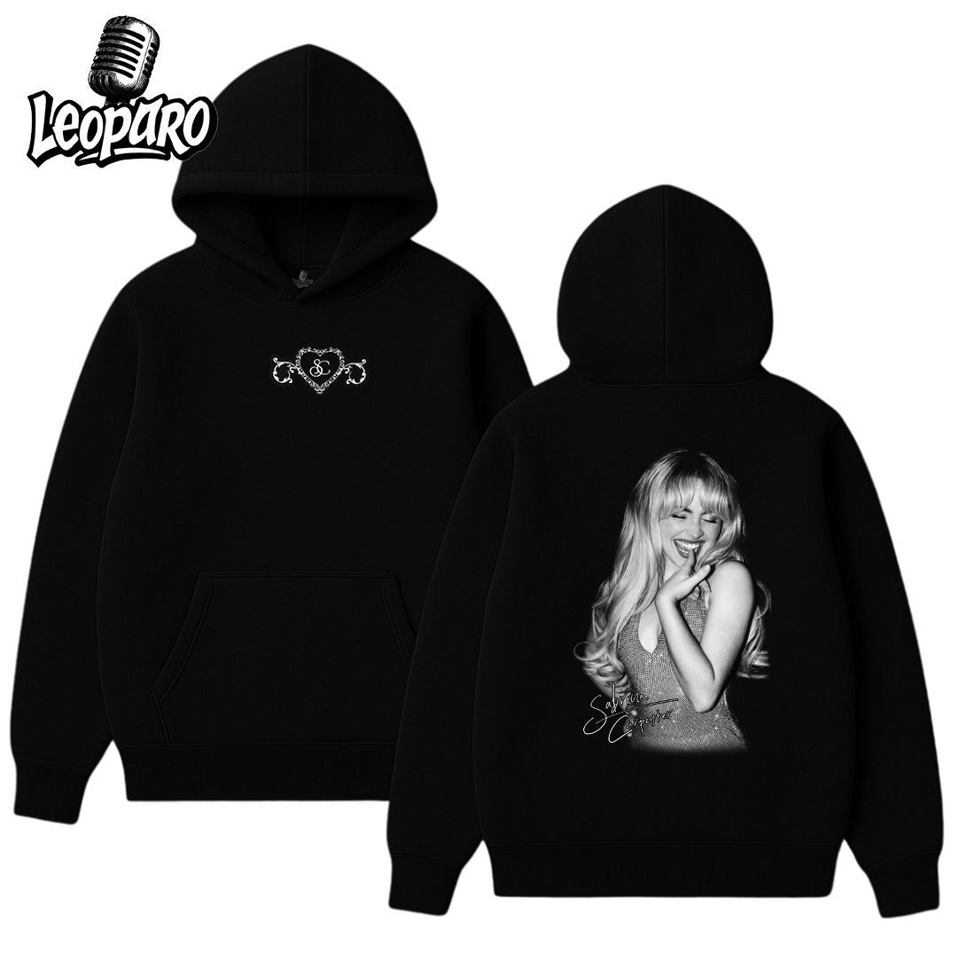 Sabrina Carpenter Big Face Hoodie
