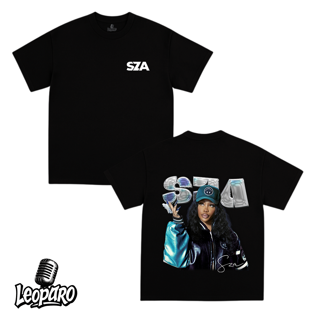 Saz Big Face Graphic Tee