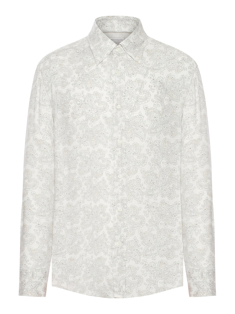 Brunello Cucinelli BUTTON-DOWN COTTON SHIRT