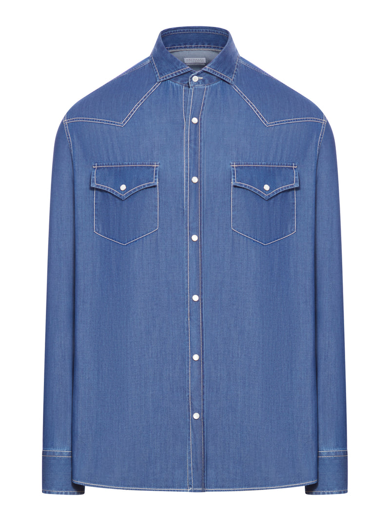 Brunello Cucinelli DENIM SHIRT