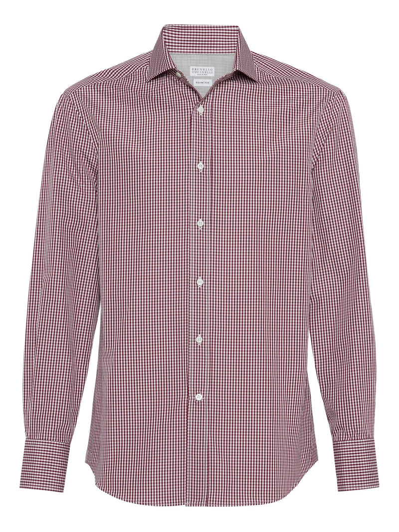 Brunello Cucinelli Gingham-pattern Shirt