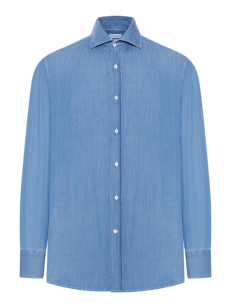 Brunello Cucinelli MEDIUM DENIM SHIRT
