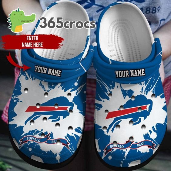 Buffalo Bills Nfl Fans Comfortable Crocs Clogs Shoes Series Collection Trend