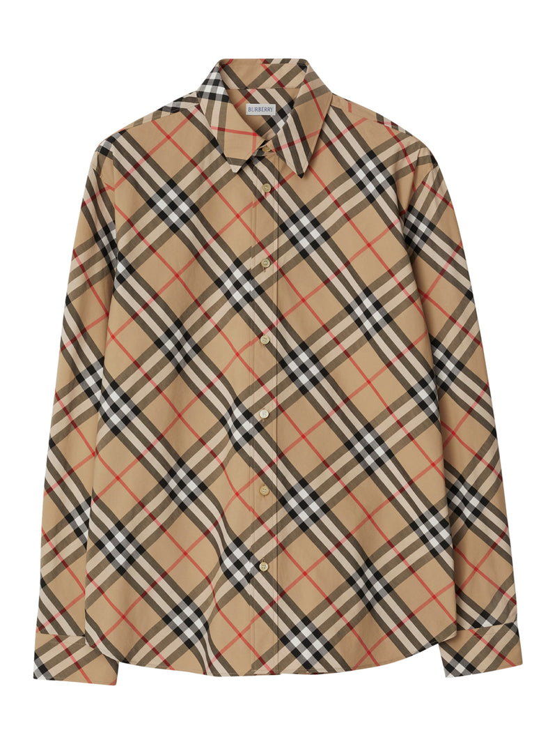 Burberry CHECK COTTON SHIRT