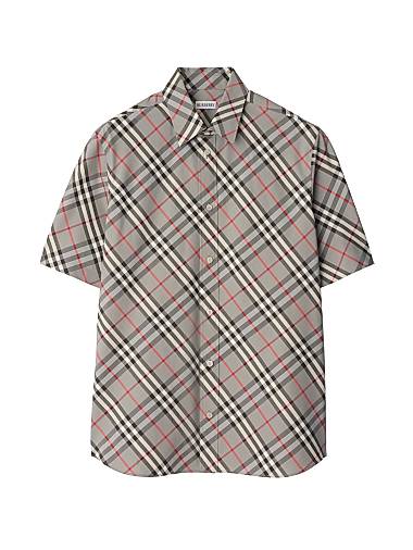 Burberry Check Cotton Shirt Chipping Check