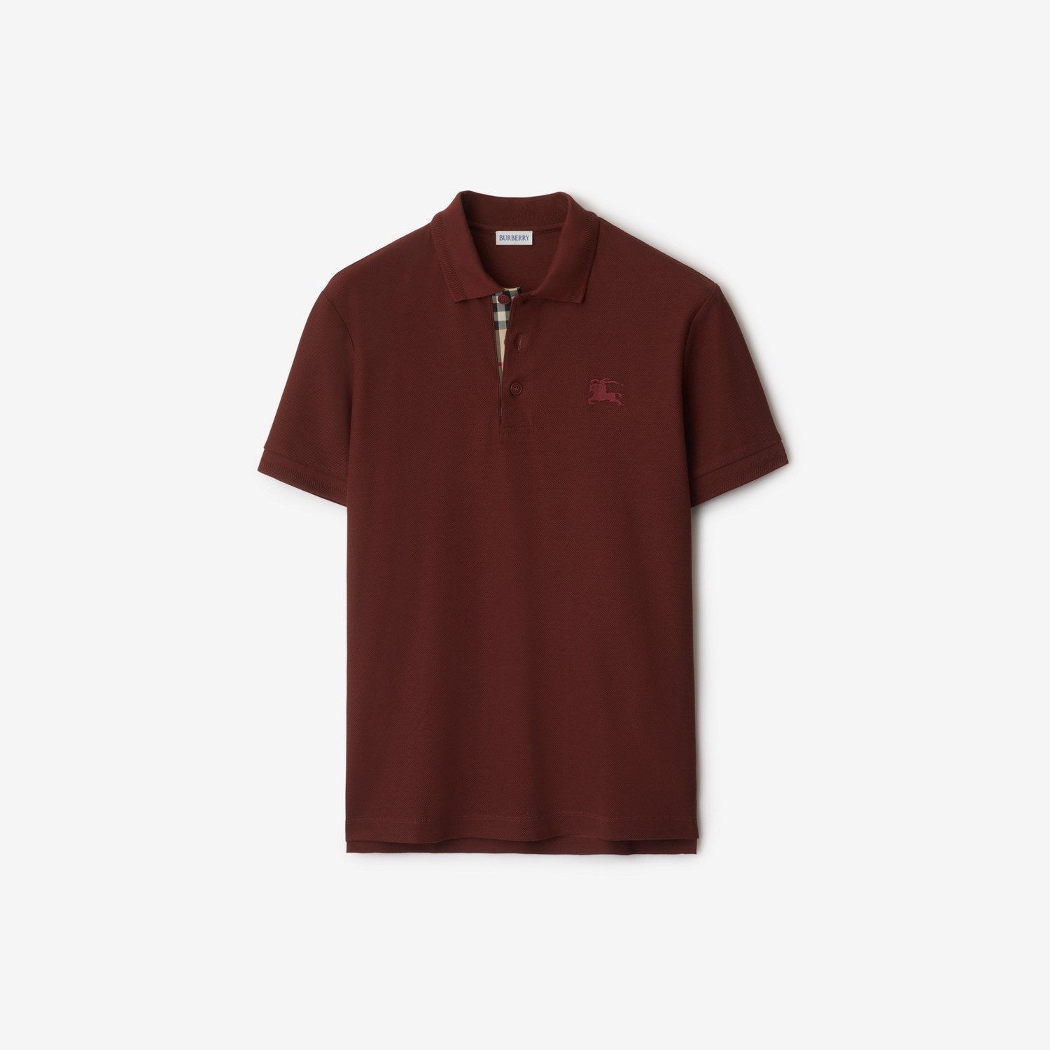 BURBERRY Cotton Polo Shirt Box