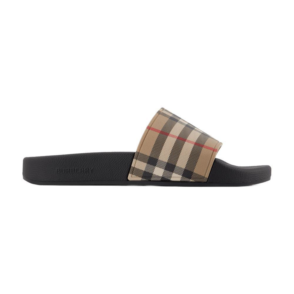 Burberry Lf Sdl Furley L Chk Slides