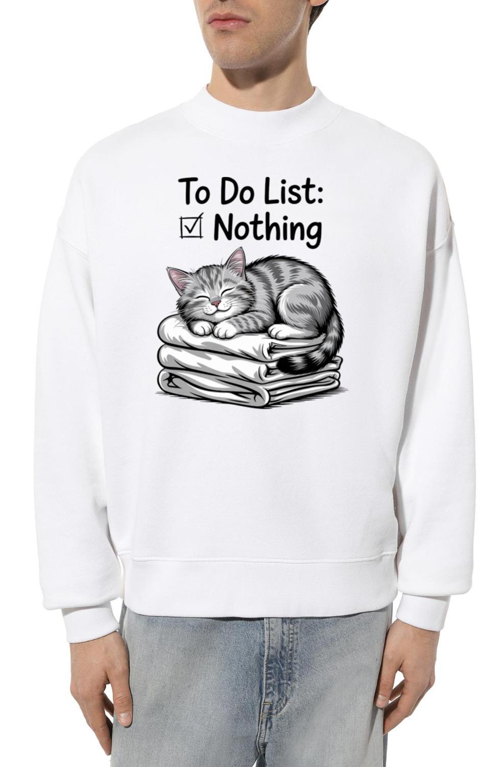 busy doing nothing Nothing, doing nothing - Unisex Sweatshirt
