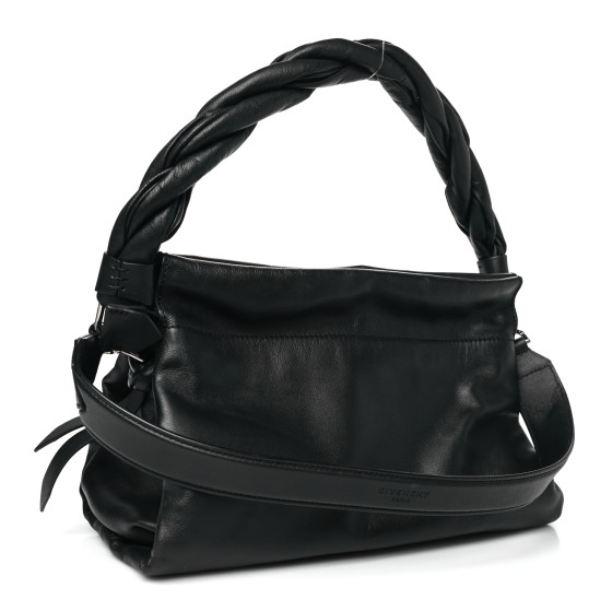 Calfskin Medium ID93 Satchel Storm Grey - Image 3