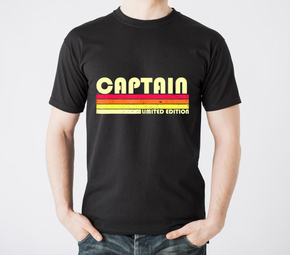 CAPTAIN Funny Job Title Profession Birthday Worker - Unisex Standard T-Shirt