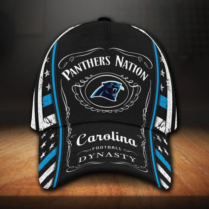 Carolina Panthers Jack Daniels 3D Classic Baseball Cap CNI1893