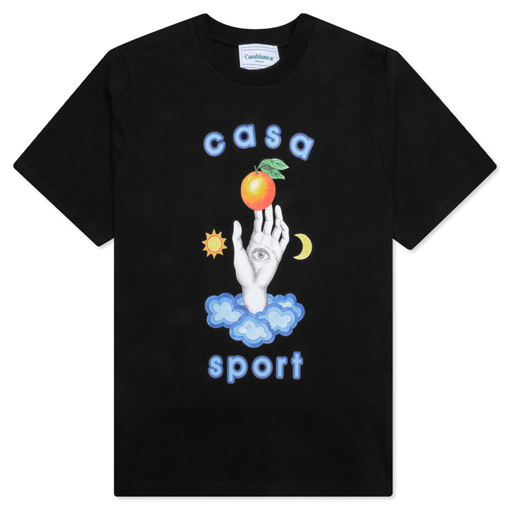 Casablanca Casa Talisman T-Shirt - Black