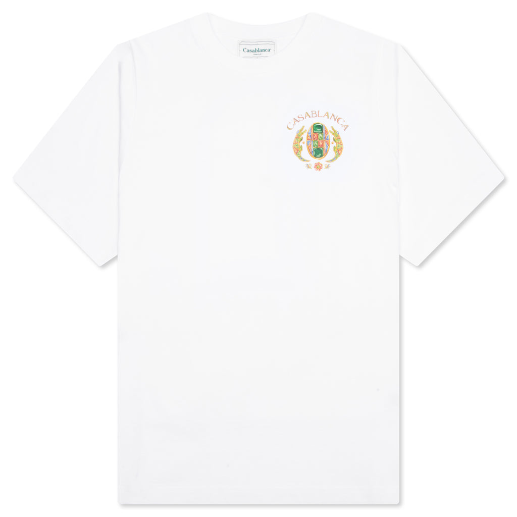 Casablanca Joyaux D'Afrique Tennis Club T-Shirt - White