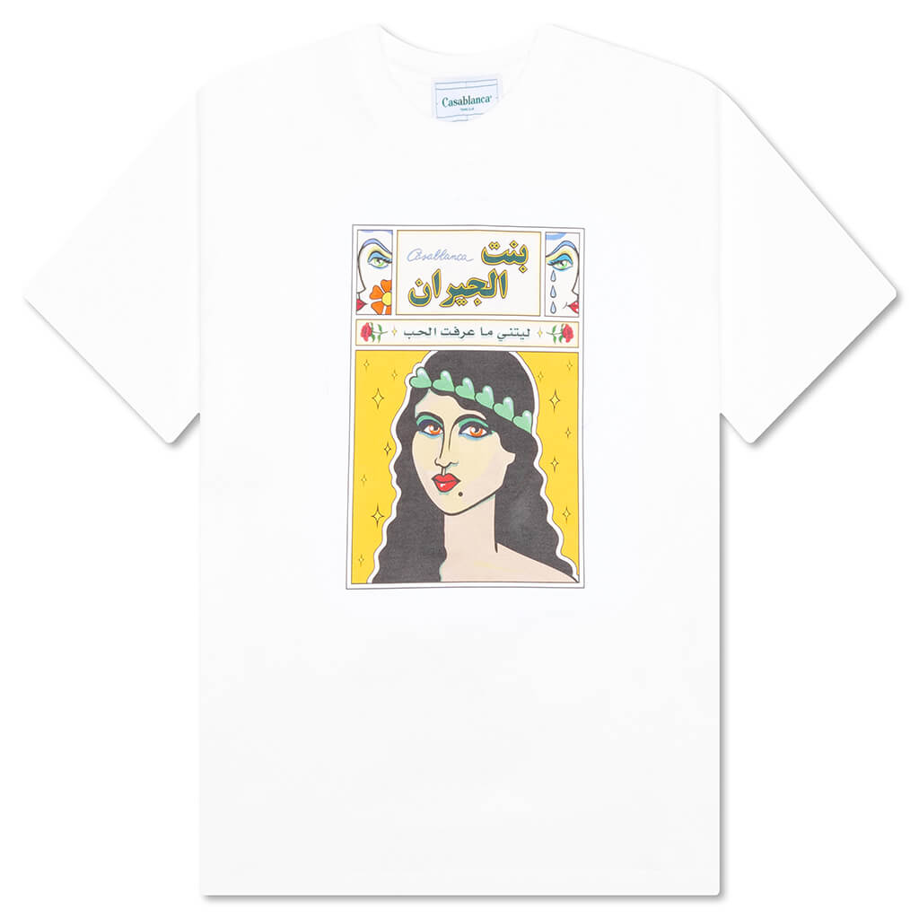 Casablanca La Femme Jersey - White