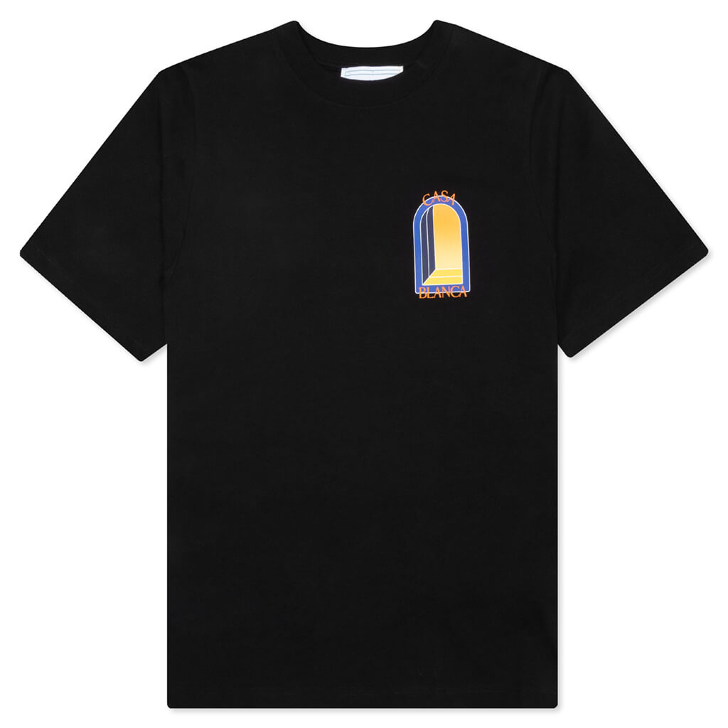 Casablanca L'Arche De Nuit T-Shirt - Black