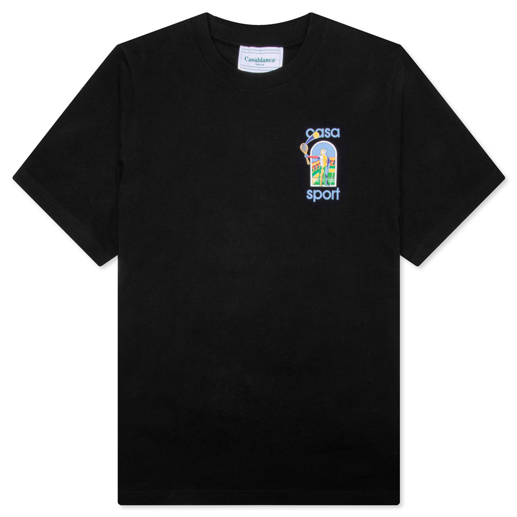 Casablanca Le Jeu Colore T-Shirt - Black