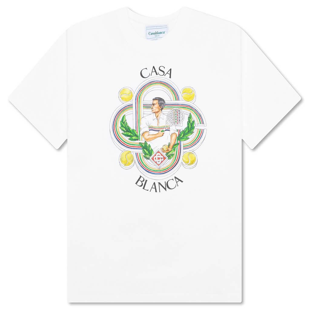 Casablanca Le Joueur Jersey - White