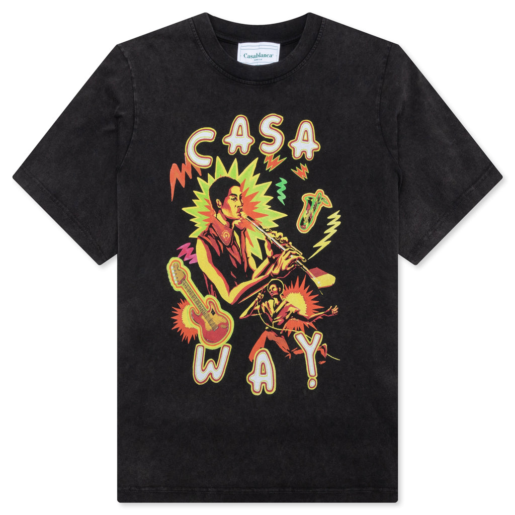 Casablanca Music For The People T-Shirt - Grey