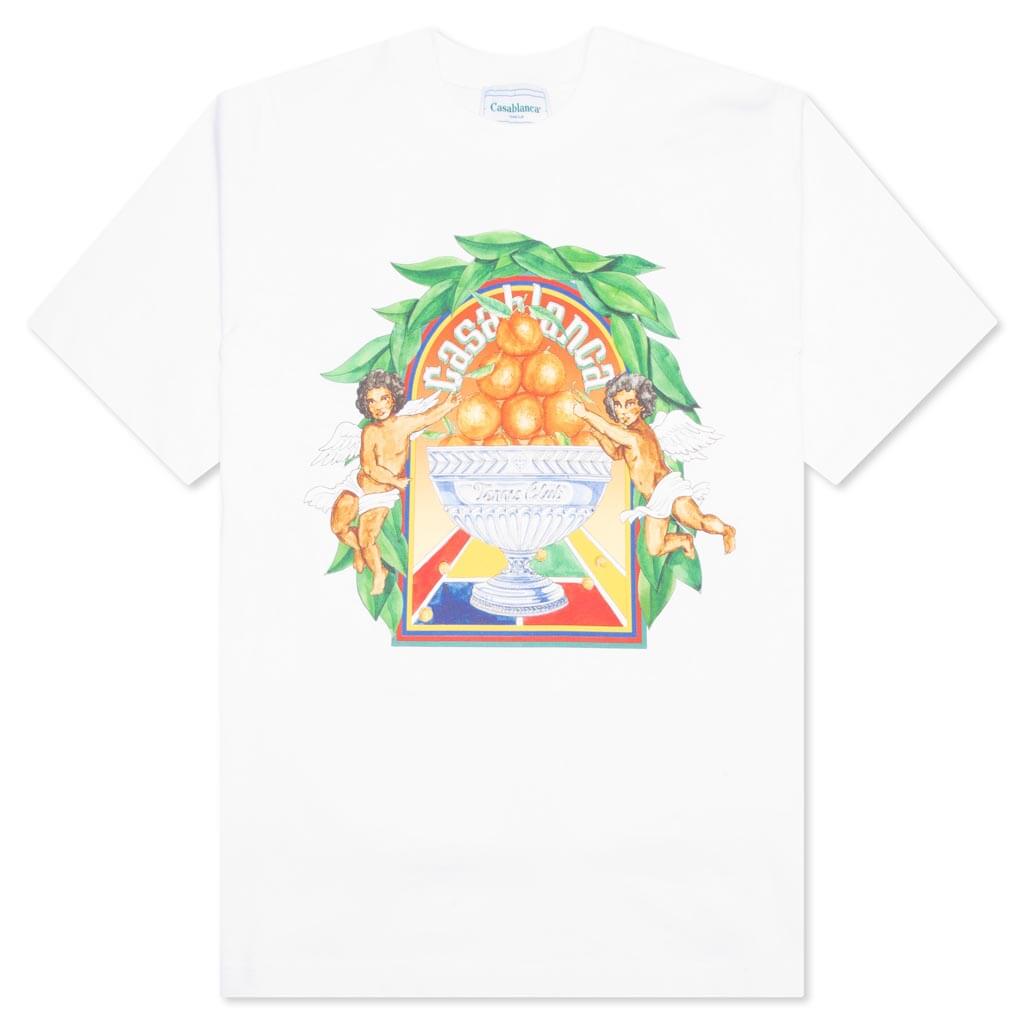 Casablanca Triomphe D'Orange Tee - White