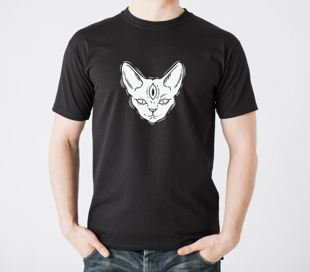 Cat Gothic Style creepy - Unisex Standard T-Shirt