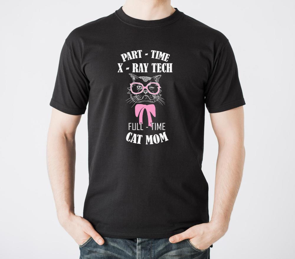 Cat Lover Full Time Cat Mom - Unisex Standard T-Shirt