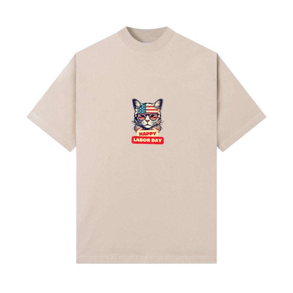 Cat Lovers Celebrate Labor Day in USA. Fun Festive Picnic for Men Women 3