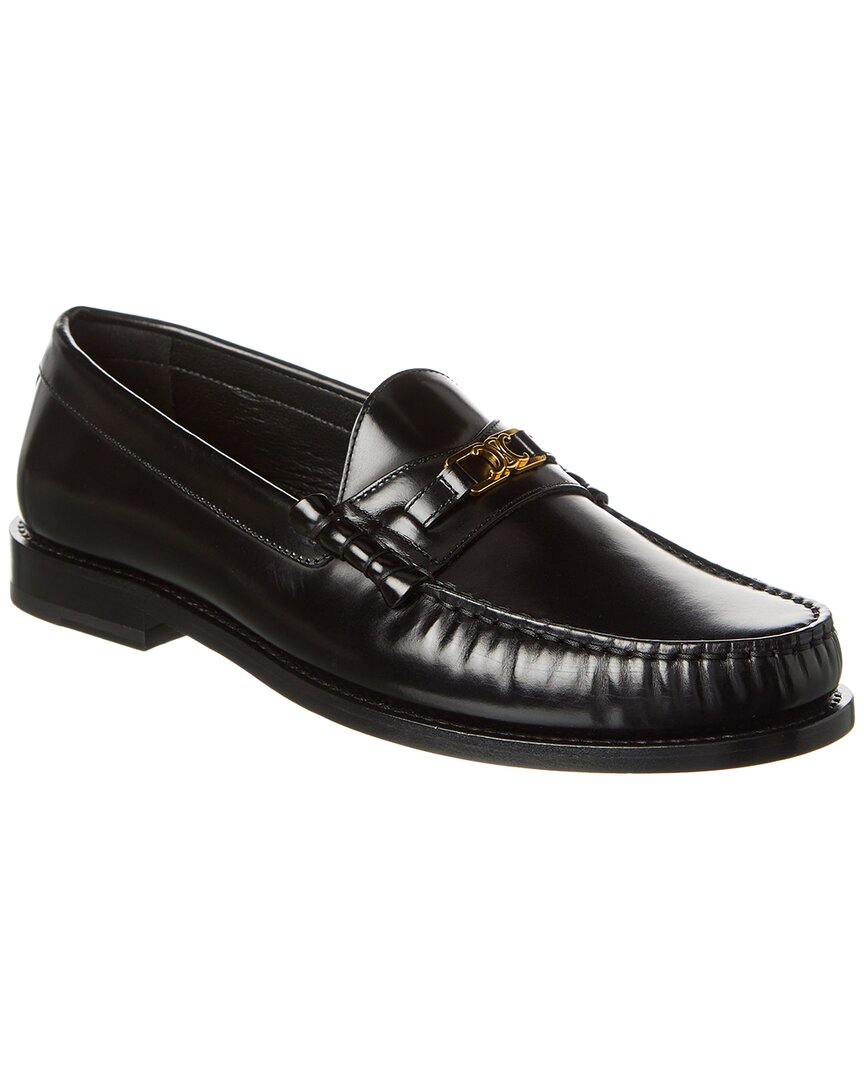 Celine Luco Leather Loafer