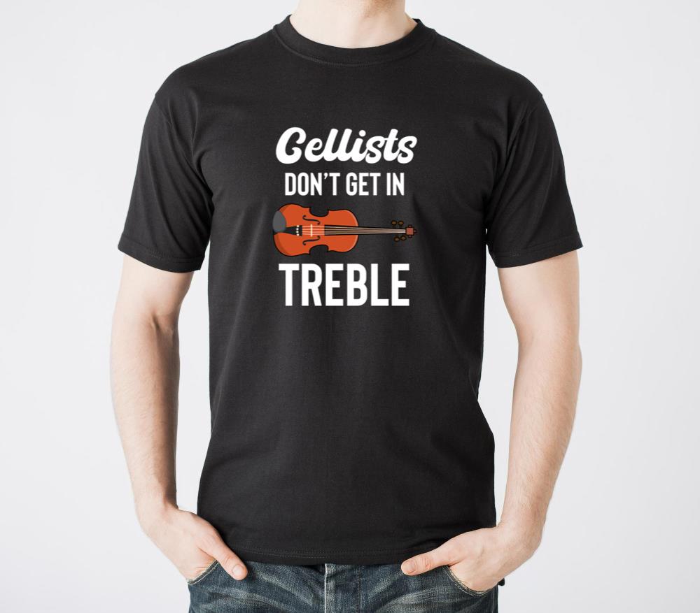 Cellists Dont Get In Treble Musical Guitarist - Unisex Standard T-Shirt