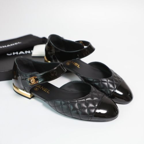 CHANEL Mary Jane Ballet Flats G38441