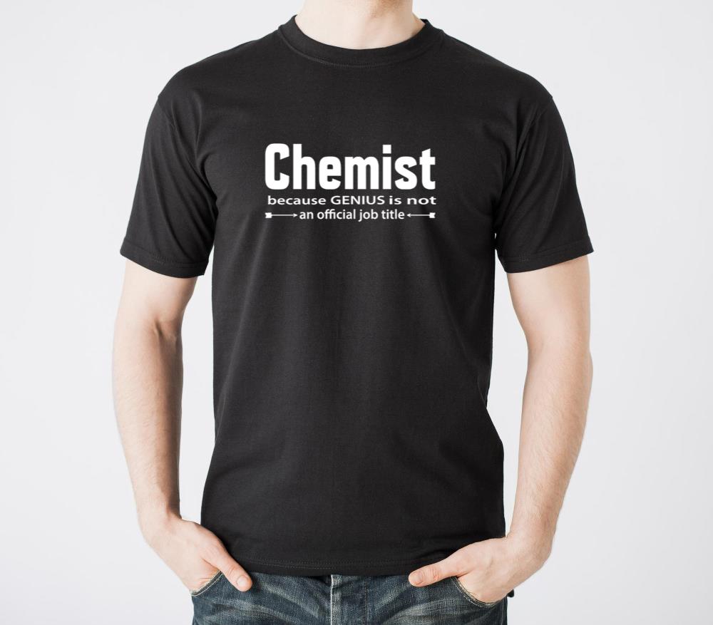 Chemist Because Genius Is Not an Official Job Gift - Unisex Standard T-Shirt