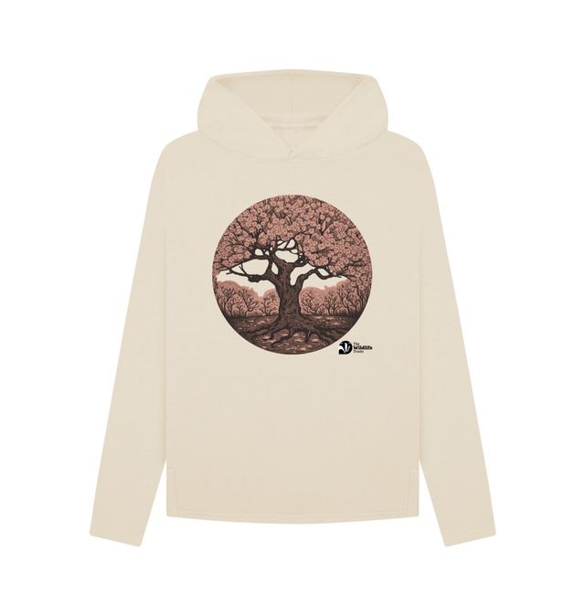 Cherry Blossom Relaxed Fit Hoodie 1