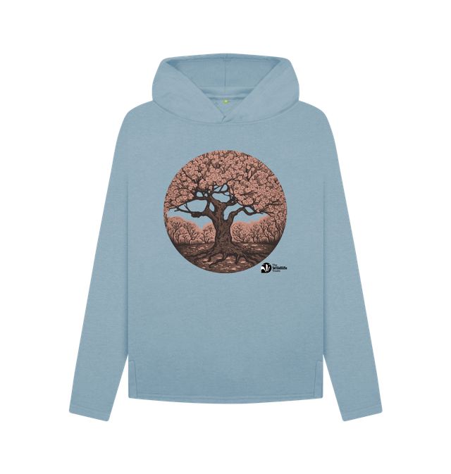 Cherry Blossom Relaxed Fit Hoodie 3