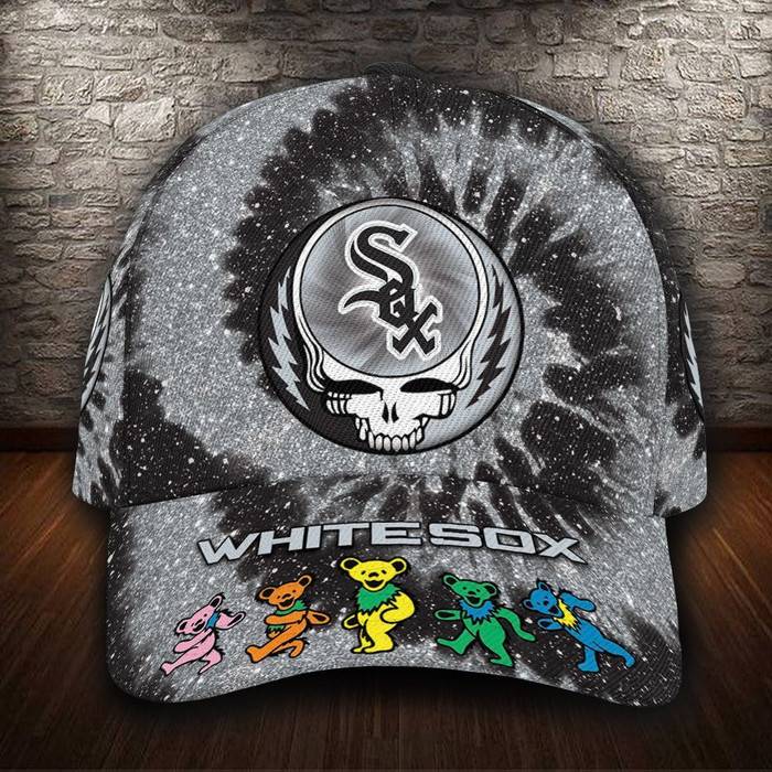 Chicago White Sox x Grateful Dead 3D Classic Baseball Cap CNI1435