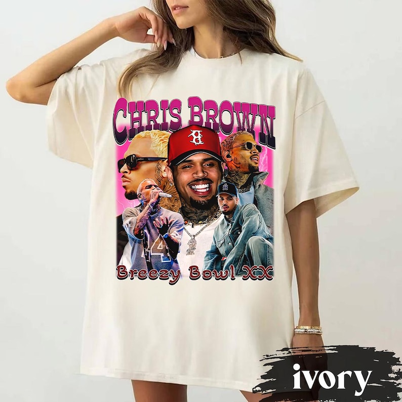 Chris Brown Breezy Bowl Xx T-Shirt, Chris Brown Graphic Unisex Shirt
