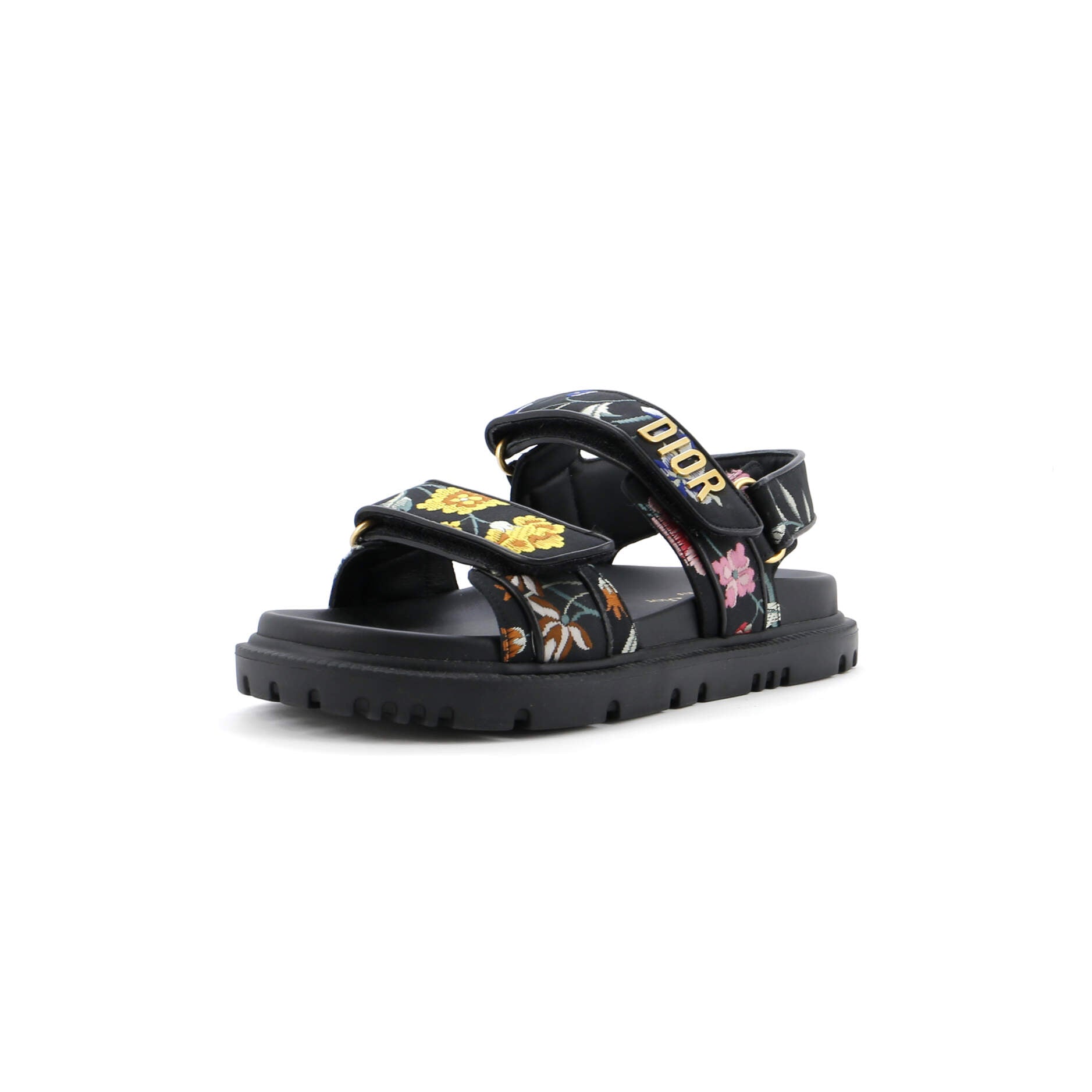 CHRISTIAN DIOR, Dior Women's DiorAct Sandals Printed Technical Fabric