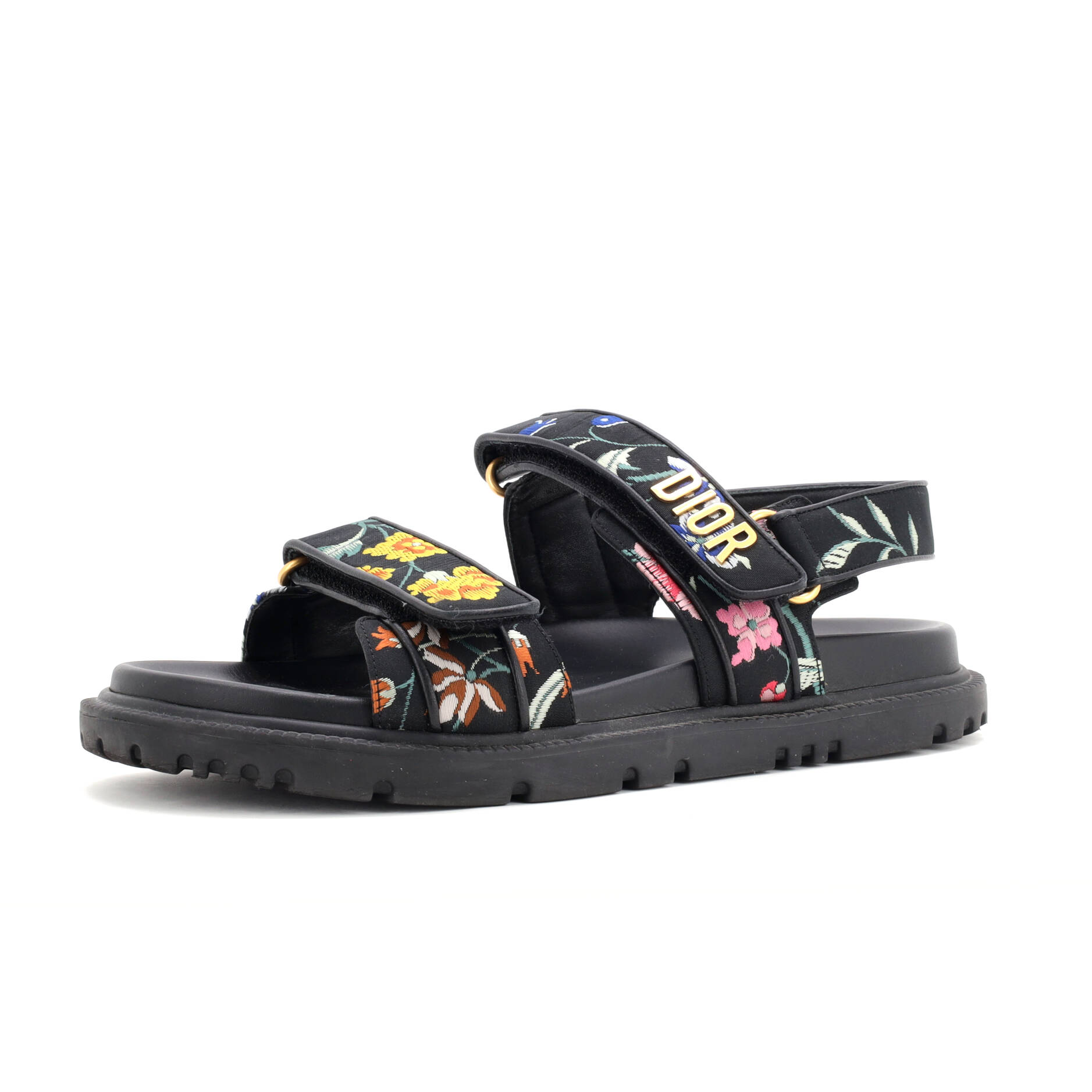 CHRISTIAN DIOR, Dior Women's DiorAct Sandals Printed Technical Fabric