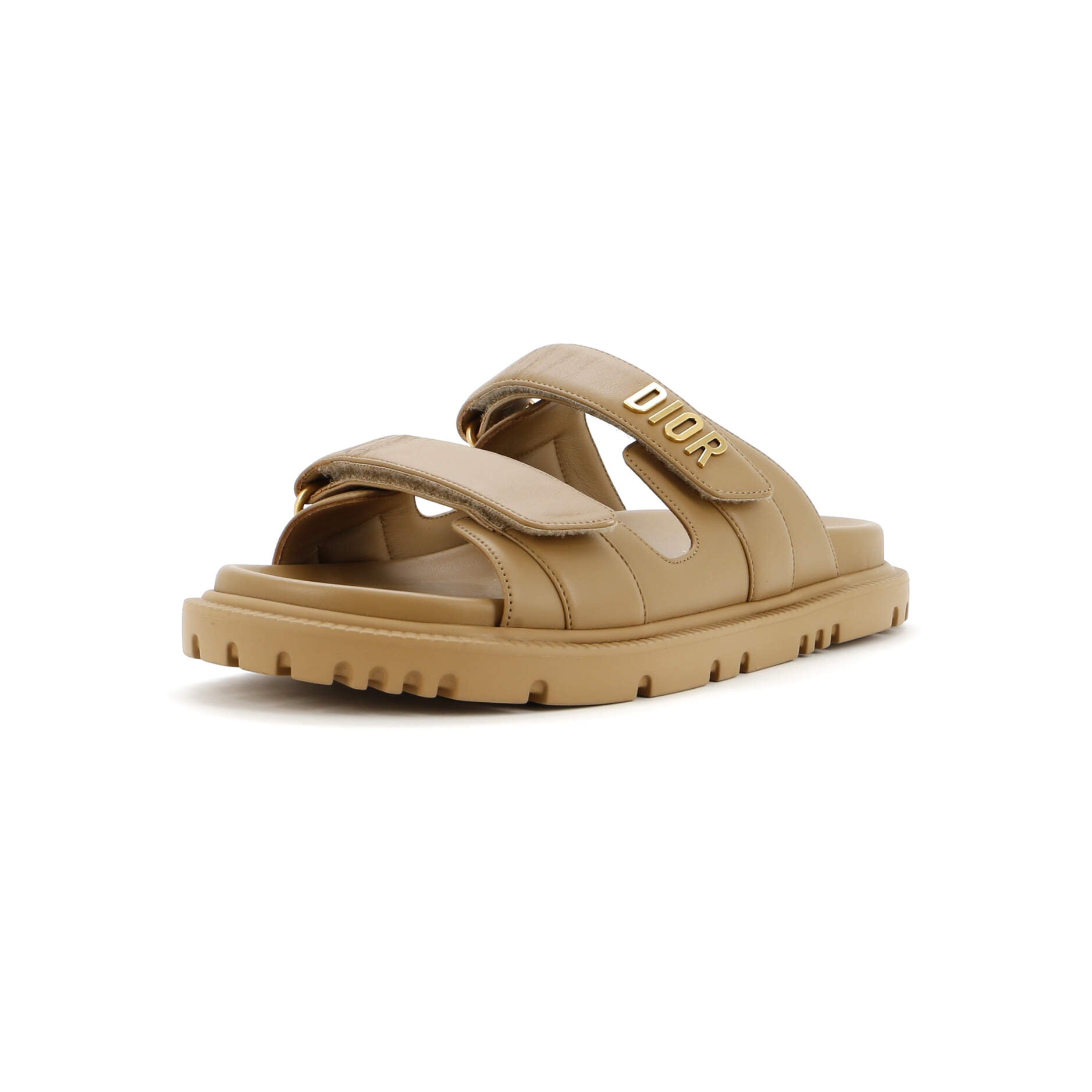 CHRISTIAN DIOR, Dior Women's DiorAct Slide Sandals Leather