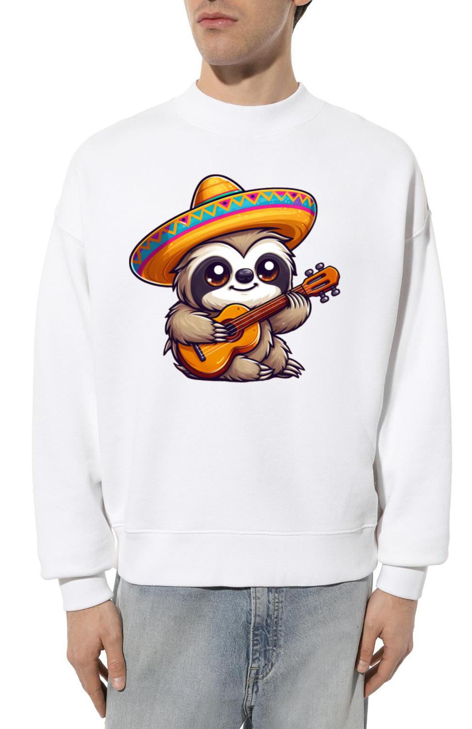 Cinco de Mayo Sloth Mariachi - Unisex Sweatshirt