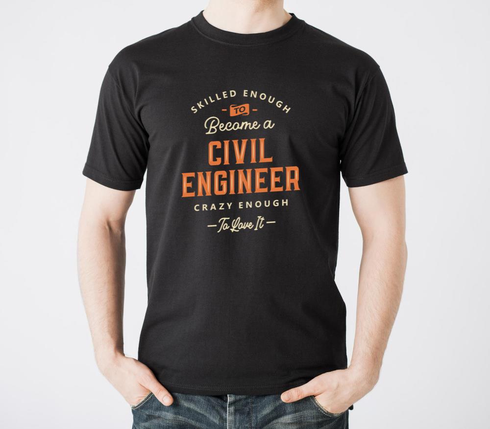 Civil Engineer Funny Job Title Profession1 - Unisex Standard T-Shirt