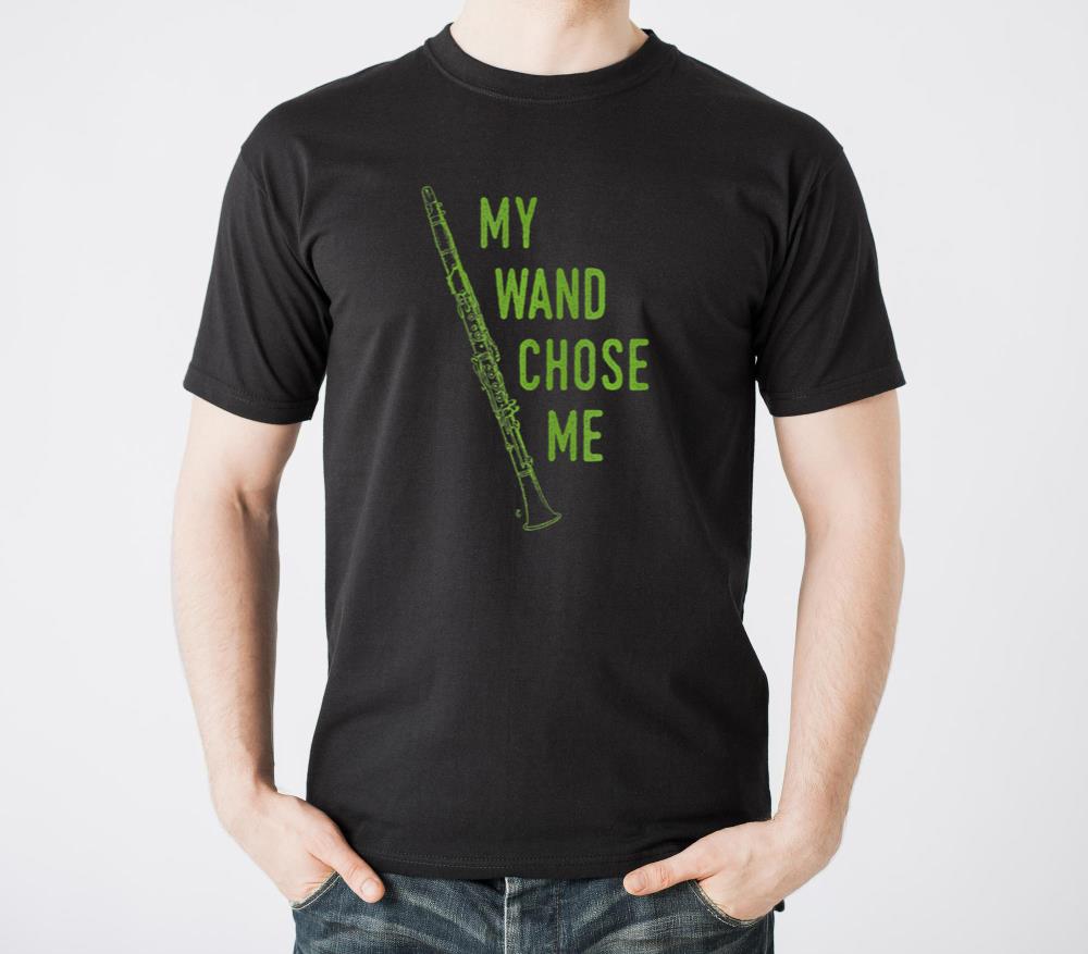 Clarinetist My Wand Chose Me Clarinet Music - Unisex Standard T-Shirt