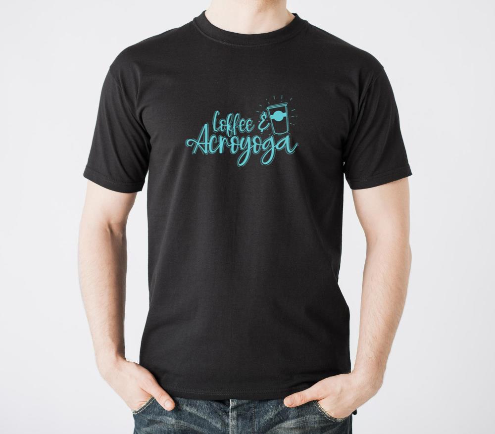 Coffee and Acroyoga Sport Fitness - Unisex Standard T-Shirt