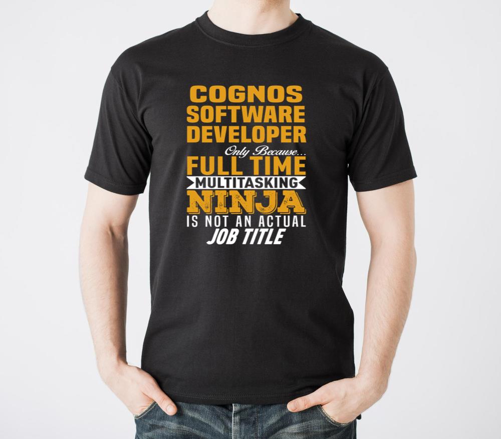 Cognos Software Developer - Unisex Standard T-Shirt
