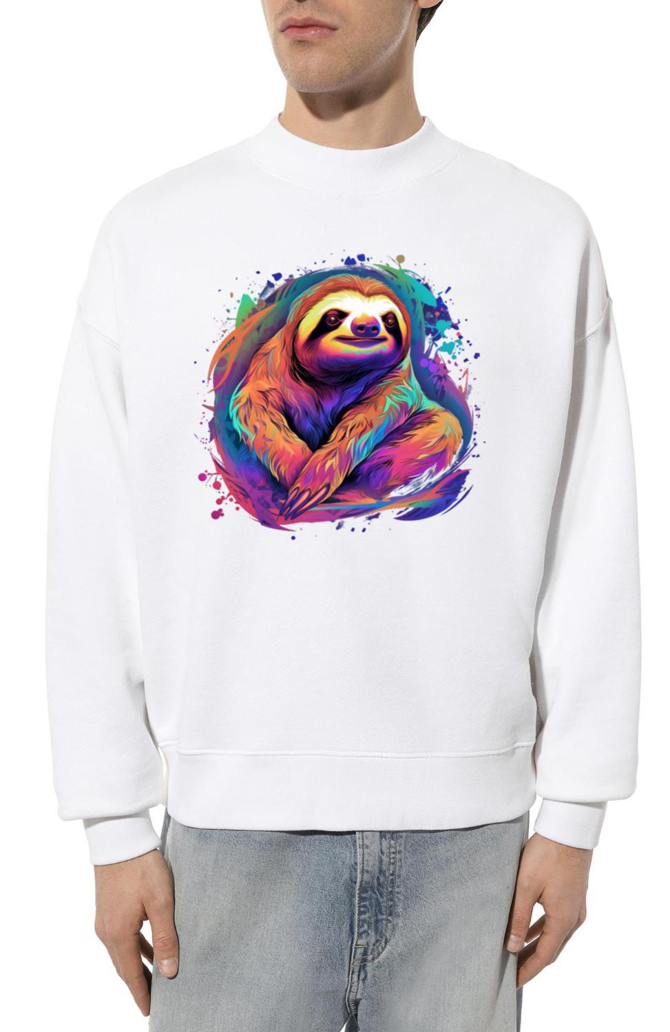 Colorful Sloth - Unisex Sweatshirt