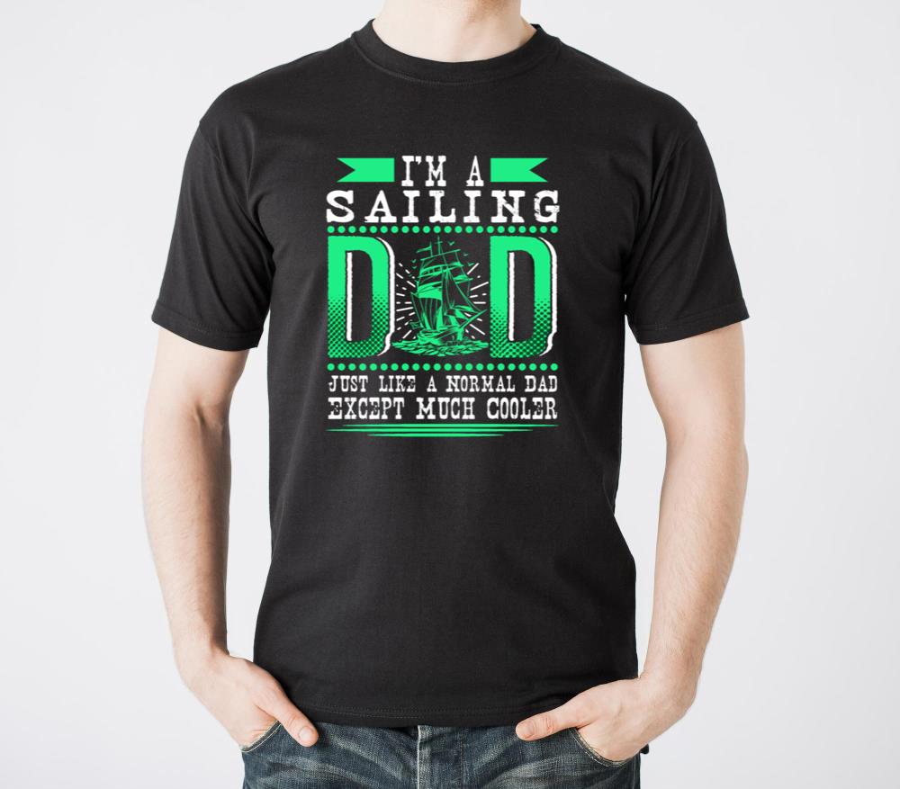 Cool Sailing Dad Funny Sailor Gift - Unisex Standard T-Shirt