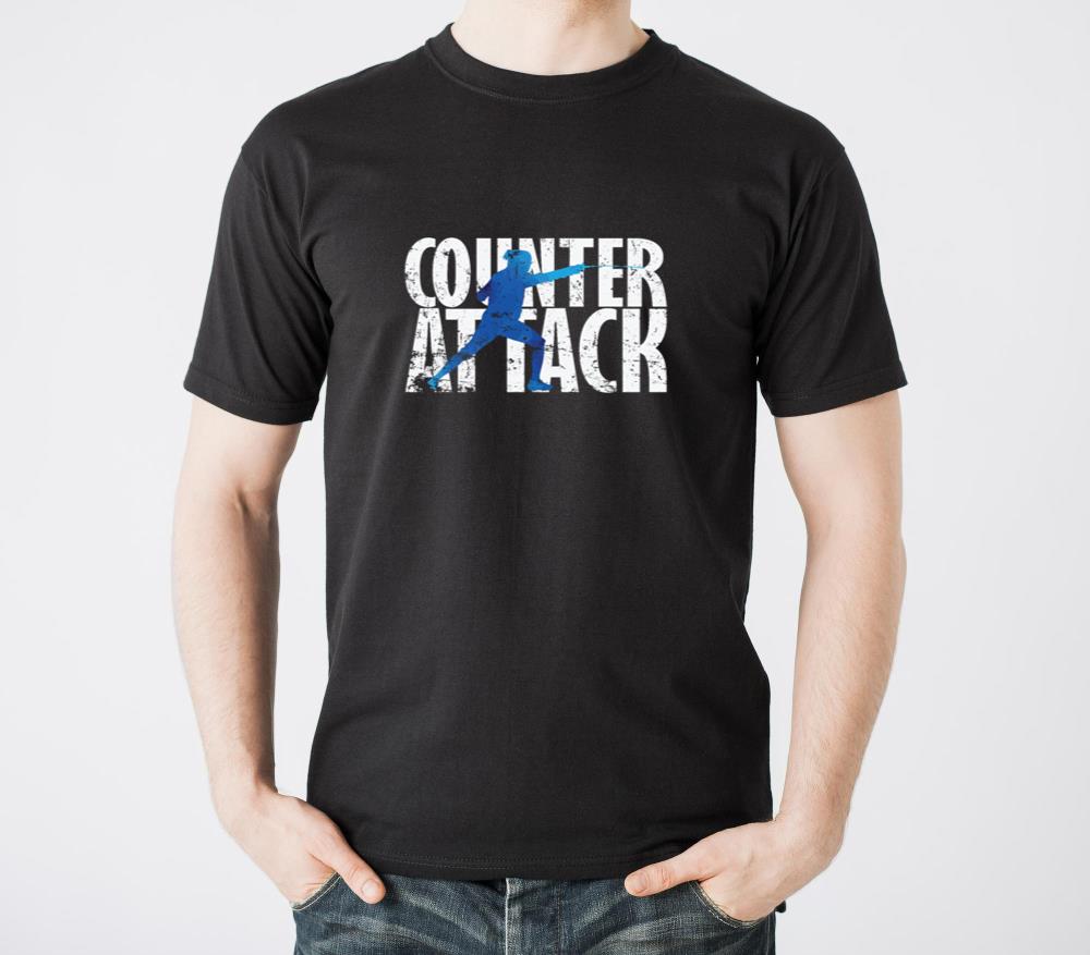 Counter Attack Fencing - Unisex Standard T-Shirt