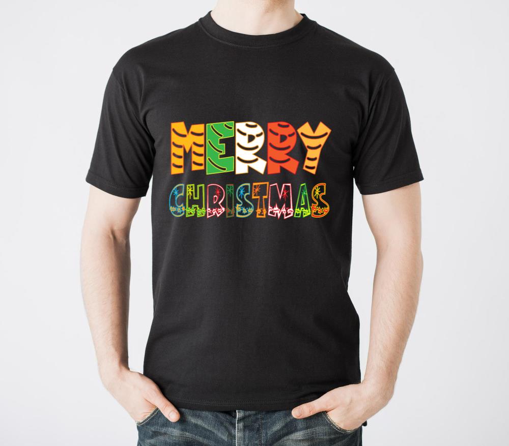 Cozy Christmas Calligraphy - Unisex Standard T-Shirt