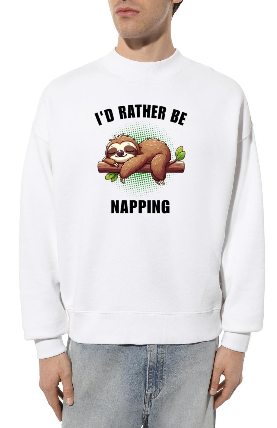 Cute Sleeping Sloth - Unisex Sweatshirt